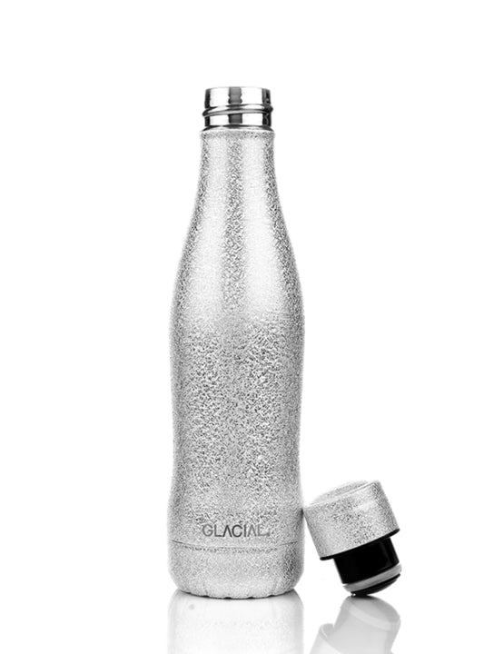 GLACIAL Bottle 400ml - Silver