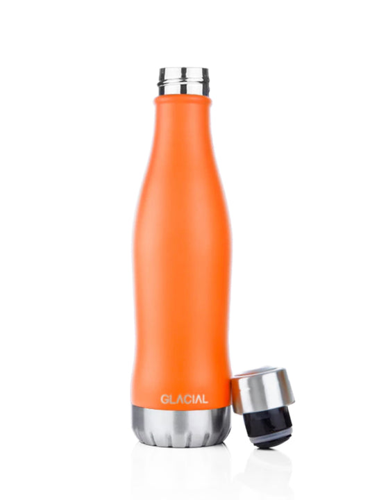 GLACIAL Bottle 400ml - Matte Orange